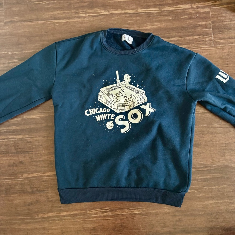 Chicago White Sox Navy Graphic Crewneck | Size Medium | Never Worn